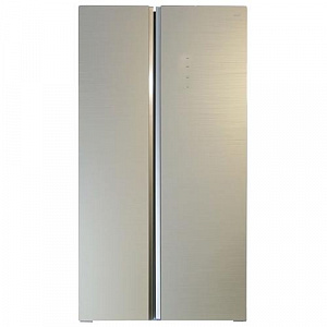 Холодильник Ginzzu NFK-605 Gold glass