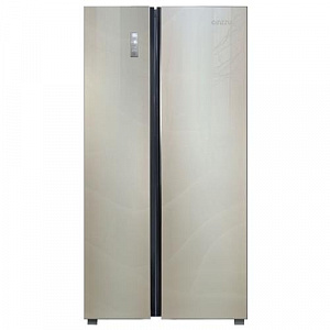 Холодильник Ginzzu NFK-530 Gold glass