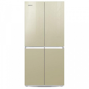 Холодильник Ginzzu NFK-425 Gold glass