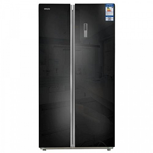 Холодильник Ginzzu NFK-580 Black glass